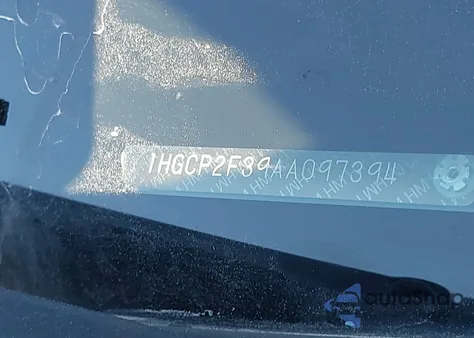 2010 Honda Accord Lx z USA, uszkodzony, nr VIN 1HGCP2F39AA097394